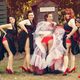 Image for article titled Bridesmaids Flashing Ass Is the Hot New Wedding Photo Trend